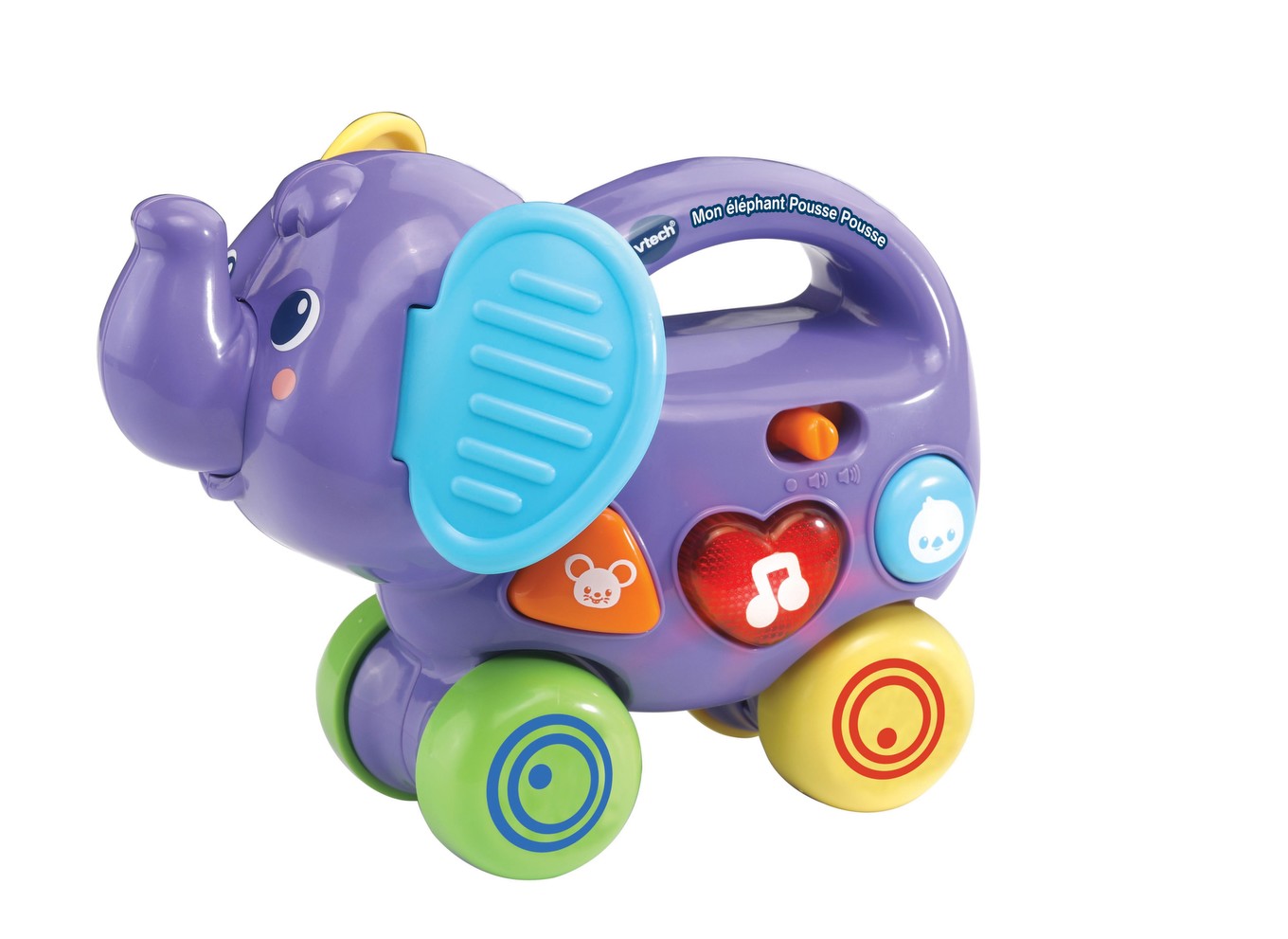 // VTECH MON ÉLÉPHANT POUSSE POUSSE BÉBÉ / VTech
